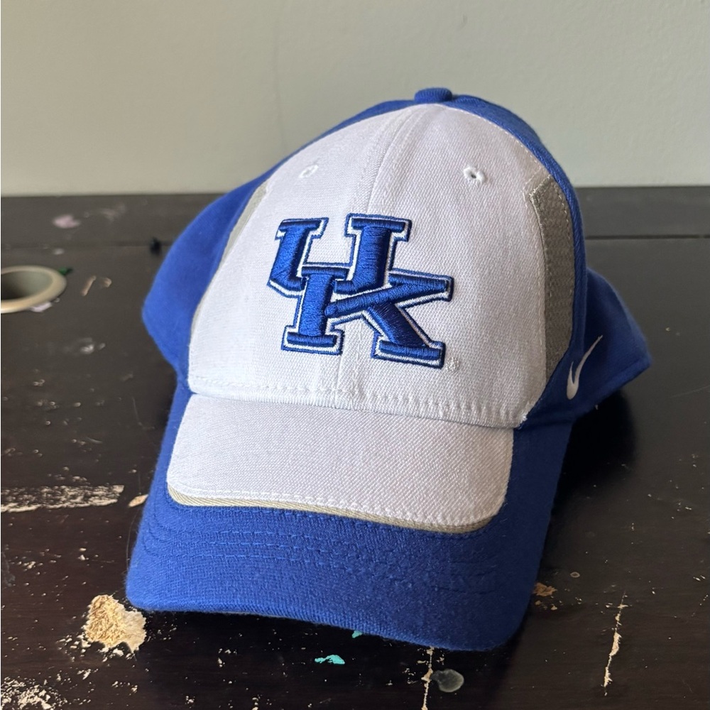 Nike Blue and White UK Cap, Retailed at $20 - AT LOWEST RECOMMENDED LISTING